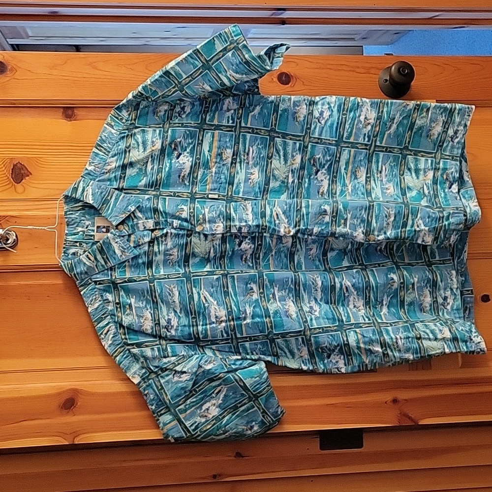 Fishing inspired Kahala shirt